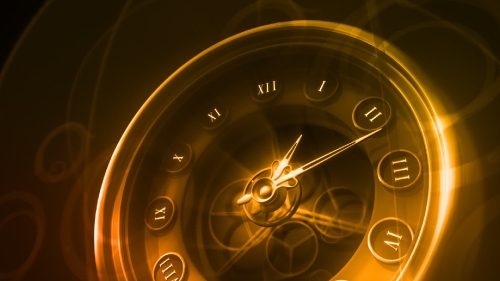 Clock Animation 3d